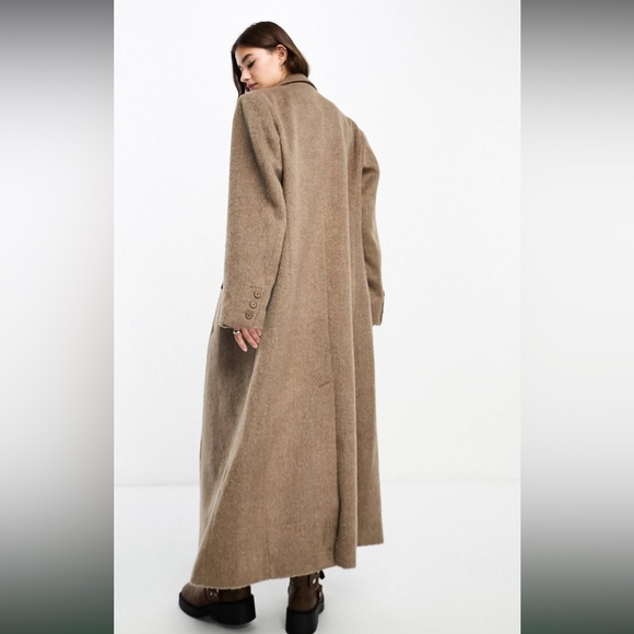ASOS Reclaimed Vintage Maxi Length Duster Coat - Picture 3 of 4